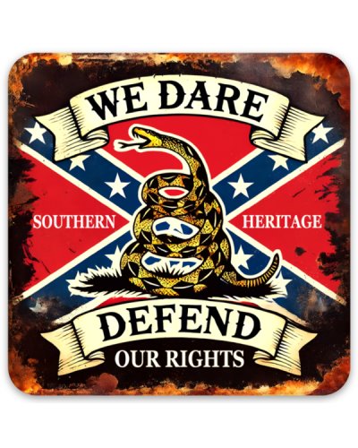 We Dare Defend Our Rights Southern Heritage decal